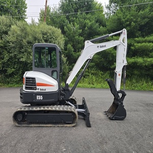 ซื้อรถขุดขนาดเล็ก Bobcat E55 พร้อมประสิทธิภาพไฮดรอลิกทรงพลัง สำหรับงานก่อสร้าง จัดสวน และงานขุดดินหนัก - Product Image 1