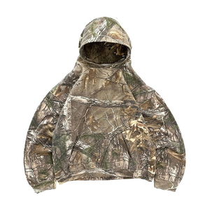 Custom Pink Camo Full Zip Hoodie Unisex Cropped Real Tree Camouflage Fleece Hoody Streetwear High Quality Cotton Zip Sparkling - Product Image 2