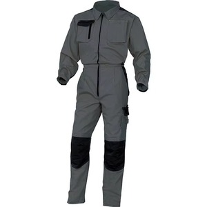 Cotton Workwear Coveralls Multi-Pockets Jumpsuits Safety Hi-Vis <b>Work</b> Overalls for <b>Construction</b> Mechanic Industrial Oil Gas - Product Image 1