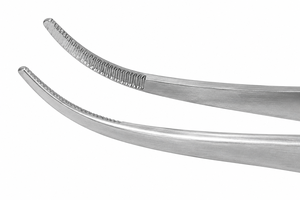คีมคีบผ่าตัดแบบโค้ง ปลายหยัก ทำจากเหล็กกล้าไร้สนิมคุณภาพสูง ยี่ห้อ TYNEX SURGICAL INDUSTRIES รุ่น Sekmen - Product Image 6