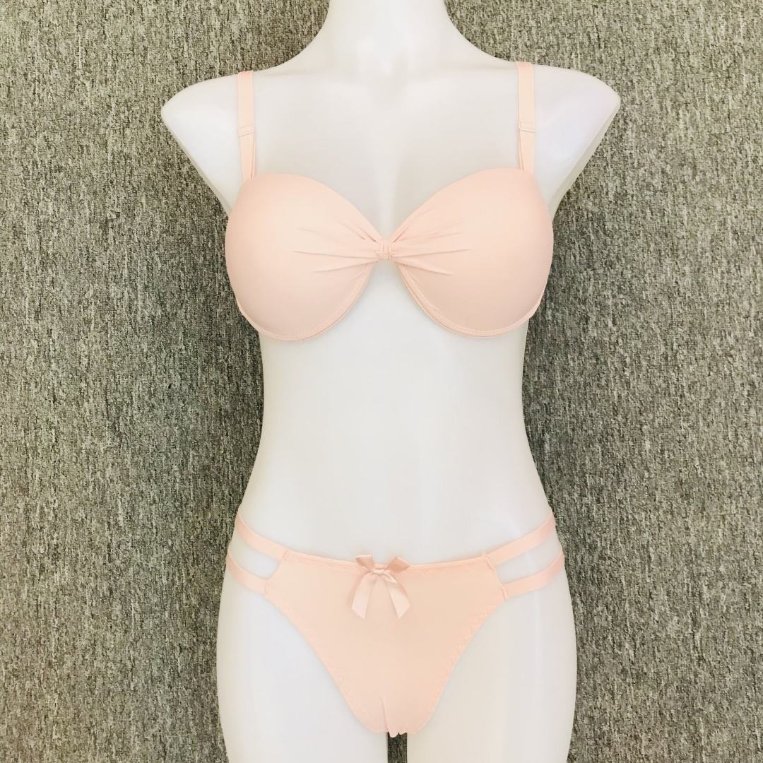 Women's Bra Panty Set Underwear Cup Type OEM ODM Custom 360 Pieces MOQ Simple Design Fast Sample Wholesale
