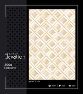 Carrelage mural en porcelaine de haute qualité, 300x600mm, 30x60cm, 12x24, finition mate, texture perforée, céramique décorative, panneau mural pour salle de bain - Product Image 2