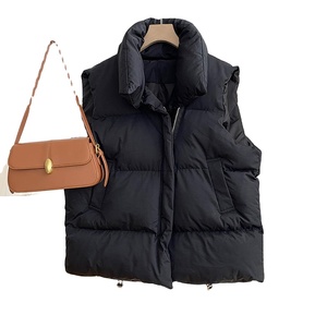 Blouson sans manches pour homme, veste d'hiver à capuche, doudoune, vente en gros - Product Image 1