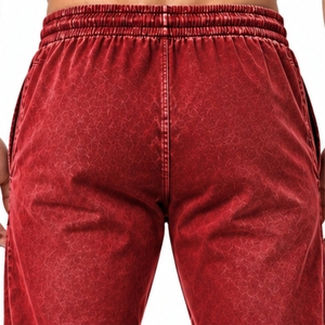 Pantalon de jogging pour homme avec taille élastique, poches latérales, coupe confortable et style sportswear moderne, design de taille confortable - Product Image 5