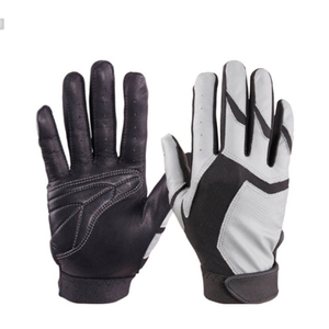 Gants de frappe de baseball en cuir de chèvre de qualité supérieure à manchette longue, rembourrés et tissés, pour entraînement gauche - Product Image 1