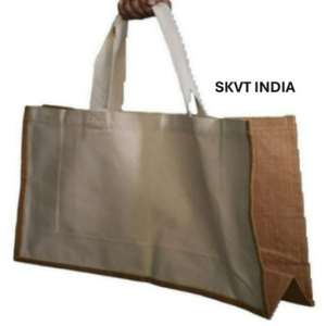 Customizable Reusable Eco-Friendly Jute Tote <b>Bag</b> Hand Length Handle Button Zipper Closure <b>Extra</b> <b>Large</b> Capacity for Beach <b>Gift</b> - Product Image 4