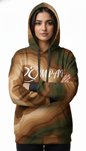 Sweat à capuche unisexe oversize décontracté urbain pour l'hiver avec broderie et impression par sublimation pour les marques avant-gardistes - Product Image 3