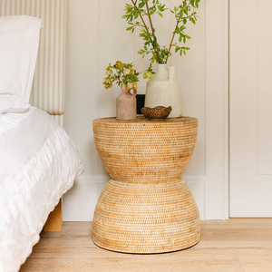 Taburete de Ratán Tejido a Mano de Alta Calidad, Fabricante Mayorista, Mesa de Centro de Ratán Natural, Muebles para el Hogar Hechos en Vietnam - Product Image 2