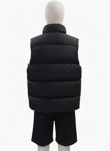 Veste sans manches pour homme, grande taille, imperméable, fermeture éclair, doublure en coton, style décontracté, doudoune d'hiver - Product Image 3