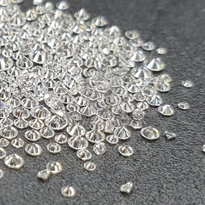 Lote de Diamantes Sueltos Naturales VVS1 de 0.13-0.18 Quilates, Color D, Corte Redondo, Mezcla Melee, Certificado IGI - Product Image 1