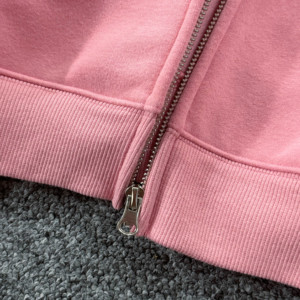 Sweat à capuche ample pour homme, sweat à capuche surdimensionné personnalisé, sweat à capuche lourd à fermeture éclair, fabricant de sweat à capuche en polaire uni pour homme - Product Image 2