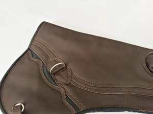 Gants de fauconnerie compatibles écran tactile, respirants, doublés polaire doux pour l'hiver, en cuir de vachette de haute qualité - Product Image 3