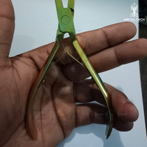 Hair Extension Pliers Metal Flat Teeth <b>Clamp</b> Tool for Install and Remove Keratin Extensions Professional Salon Uses Tools - Product Image 5