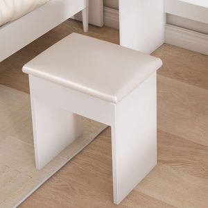 Moderno Mini-tavolo da toletta con illuminazione a LED per la custodia nascosta con luminosità regolabile, gli scaffali a prova di polvere Multi-Tier includono - Product Image 1