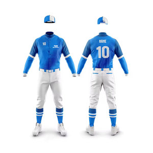 Uniforme de Béisbol de Diseño Personalizable, Nuevo Estilo, Transpirable y en Tallas Grandes, el Más Vendido, Ropa de Práctica OEM - Product Image 1