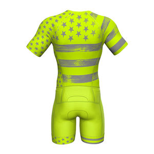 Ropa de Ciclismo Térmica de Invierno para Hombre, Jersey de Ciclismo de Manga Corta, Pantalones Cortos con Tirantes para Bicicleta, Ropa de Ciclismo, Uniforme de Triatlón - Product Image 6