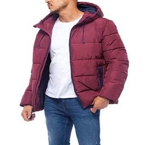 Chaqueta de Invierno Acolchada con Capucha y Logotipo Personalizado, Estilo 2023, Relleno de Algodón, para Hombre, Servicio OEM - Product Image 3