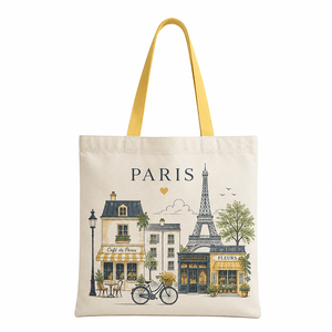 Sac fourre-tout en coton imprimé sur mesure |   Design Mandala Tortue de mer |   Sac de courses réutilisable et écologique - Product Image 4