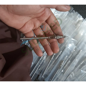 Poinçon FUE pour greffe de cheveux avec poignée, en acier inoxydable, haute précision, outil chirurgical ergonomique - Product Image 1