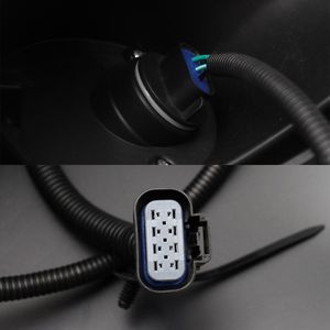Phare avant à LED noir style usine pour Volvo VNL 2004-2014, faisceau haut/bas, côté droit/passager - Product Image 5