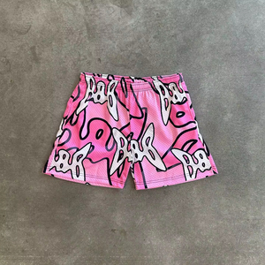 Pantalones Cortos Deportivos de Malla con Diseño Personalizado para Hombre, Sublimados con Estampado de Fútbol - Product Image 3