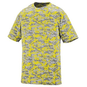 Camiseta de Camuflaje de Manga Corta Unisex de Diseño Personalizado, Poliéster/Algodón, Transpirable, Impresión por Sublimación, Secado Rápido - Product Image 5