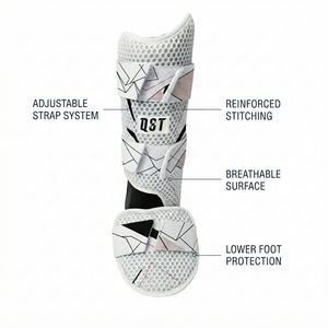 Baseball Shin Leg <b>Protector</b> Custom Color Adjustable Padded Protective Gear adjustable baseball leg guard for batting practice - Product Image 5