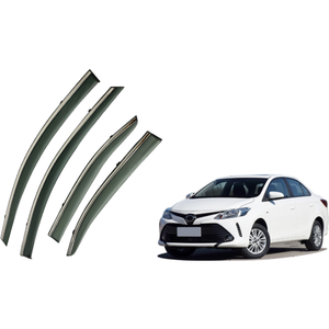 Deflector de Viento para Toyota Vios 2014-2018, Protector Solar y de Lluvia, Visera para Ventana de Coche - Product Image 1