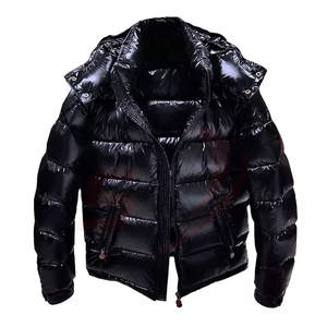 Women Puffer Jackets Cold Weather Winter Hooded Custom Bubble Puffer Coat Women Down Custom Puffer Jackets Women Casual Wear - Product Image 3