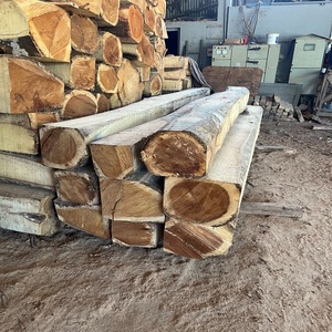 Postes de madera de eucalipto a granel, troncos redondos de alta densidad para construcción, cercas agrícolas y estructuras exteriores multipropósito. - Product Image 6