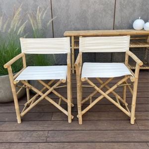 Silla de Director de Bambú Hecha a Mano en Vietnam, Silla de Bambú Plegable para Eventos, Bodas, Muebles de Exterior, Diseño Ecológico - Product Image 1