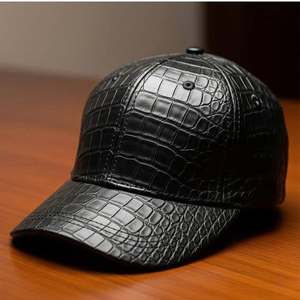 Casquette de baseball authentique à 5 panneaux unisexe, texturée, couleur unie, style vintage et sportif - Product Image 2