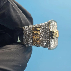 Anillo de Cóctel con Diamante Moissanite VVS Premium, Corte Brillante, Engaste de Garras, Plata de Ley 925, Certificado IGI, Fabricante Personalizado - Product Image 5