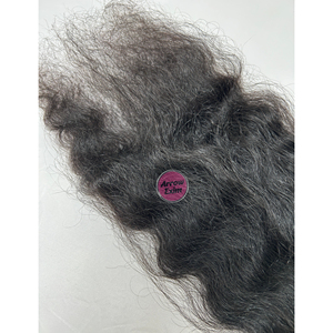 Cabello Humano Natural Liso Indio Remy Grado 12A para Cierre de Encaje con 150% de Densidad y Diseño Partido - Product Image 2