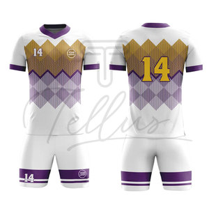 Custom Manufacturer <b>Soccer</b> Uniform-Best Selling Wholesale Latest Design Unique Style Breathable Quick Dry Custom Team Name - Product Image 5