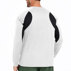 Nouveau style, prix raisonnable, rashguards personnalisés respirants, écologiques, à séchage rapide, anti-UV, en polyester/nylon, pour hommes, short de sport - Product Image 2
