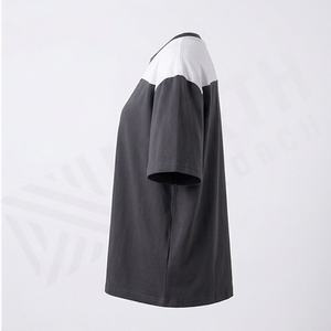 Camiseta informal de verano para mujer, cuello redondo, manga corta, holgada, transpirable, con estampado de diseño femenino, moderna, suave y cómoda - Product Image 3