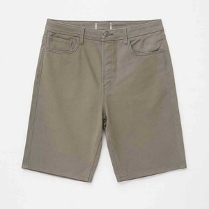 Novedad en Tendencia: Shorts de Mezclilla de Alta Calidad para Hombre, Color Verde Oliva, Diseño Clásico con Bolsillos, Cómodos y Elegantes para un Estilo Urbano - Product Image 1