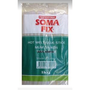 1 Kg 11.3x300 Mm di spessore bastone in Silicone caldo trasparente