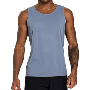Lightweight Breathable Sports <b>Singlet</b> for <b>Running</b> Gym Training Tank Top OEM Breathable <b>Running</b> Tank Top Quick Dry - Product Image 1