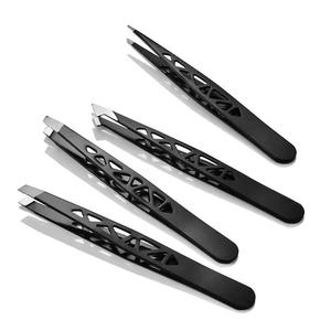 ชุดแหนบตัดขนตาสแตนเลสสตีล Morje Surgical Precision สีดำ ปลายเรียบ 10 มม. 4 ชิ้น - Product Image 1