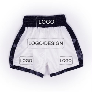 Pantalones Cortos de Muay Thai para Hombre, Tejidos con Estampado por Transferencia de Calor, Transpirables, Elásticos en 4 Direcciones, Cintura Ajustable, Corte Holgado - Product Image 3