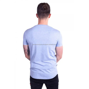 T-shirt en pur coton unisexe, col rond, haut décontracté, manches courtes imprimées, tube droit unisexe - Product Image 2