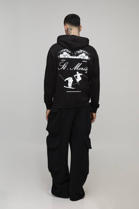 Mens Custom 100% Cotton Winter Fleece Eco-Friendly Casual Regular Fit Hoodie with Custom Logo - Product Image 3