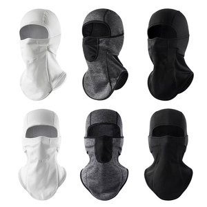 Masque facial intégral d'hiver en polaire, cache-cou thermique, bonnet de ski et snowboard, couvre-tête, écharpe pour hommes et femmes - Product Image 4