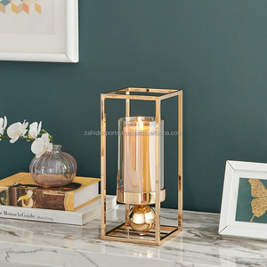 Farol Minimalista de Acero Inoxidable para un Diseño Interior Elegante, Decoración Moderna para el Hogar, Hecho a Mano, Proveedor de Exportación Zahid Exports - Product Image 2