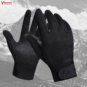 Gants de course personnalisés légers et respirants à doigts entiers avec fentes pour les doigts, compatibles écran tactile, antidérapants, fermeture éclair, pour le sport - Product Image 6