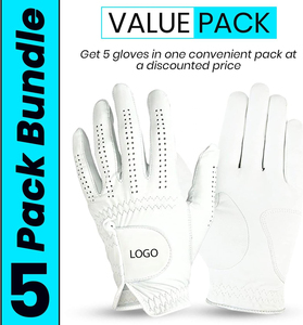Gants de golf en cuir blanc respirants, longueur poignet, style sportif pour hommes et femmes, idéaux pour le printemps et l'été, parfaits pour le cyclisme et les activités de plein air. - Product Image 2