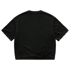 เสื้อยืดผู้ชายแฟชั่นใหม่สั่งทำพิเศษ ผ้าฝ้าย 100% ประดับเพชร คุณภาพสูง เสื้อยืดเปล่าเรียบง่าย สไตล์ลำลองสำหรับผู้ชาย - Product Image 2