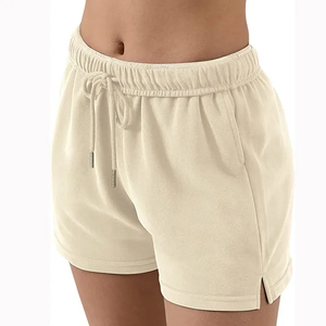 Nouvel Arrivage Short Femme Taille Haute 100% Coton Polaire Respirant pour Sport & Loisirs d'Été - Product Image 2